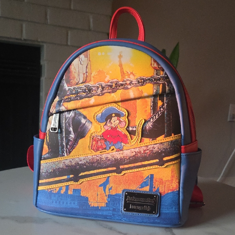 Loungefly an American Tail FIEVEL Scene MINI Backpack